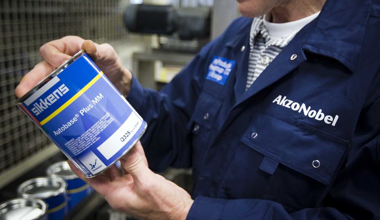 Chemieconcern AkzoNobel gaat zich richten op meer verkoop van verven en lakken. Beeld ANP XTRA