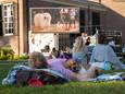 Honden bioscoop bij Bark in the Park.