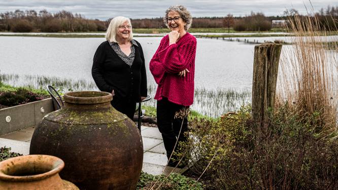 Romantiek en drama in Hapert rond witte ganzen Hans en Guus