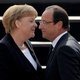 Merkel en Hollande: "Leve de Frans-Duitse vriendschap "