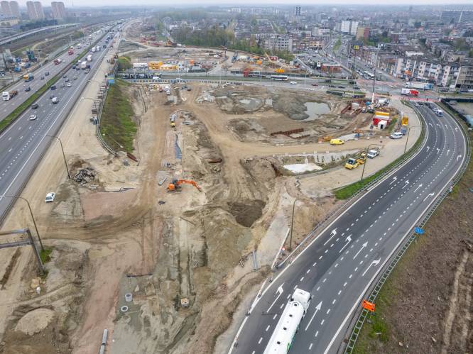 Afrit 1 Merksem afgesloten tijdens het weekend van 16 juni