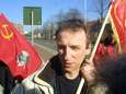 Manifestation de soutien à Sassoye devant la prison de Forest