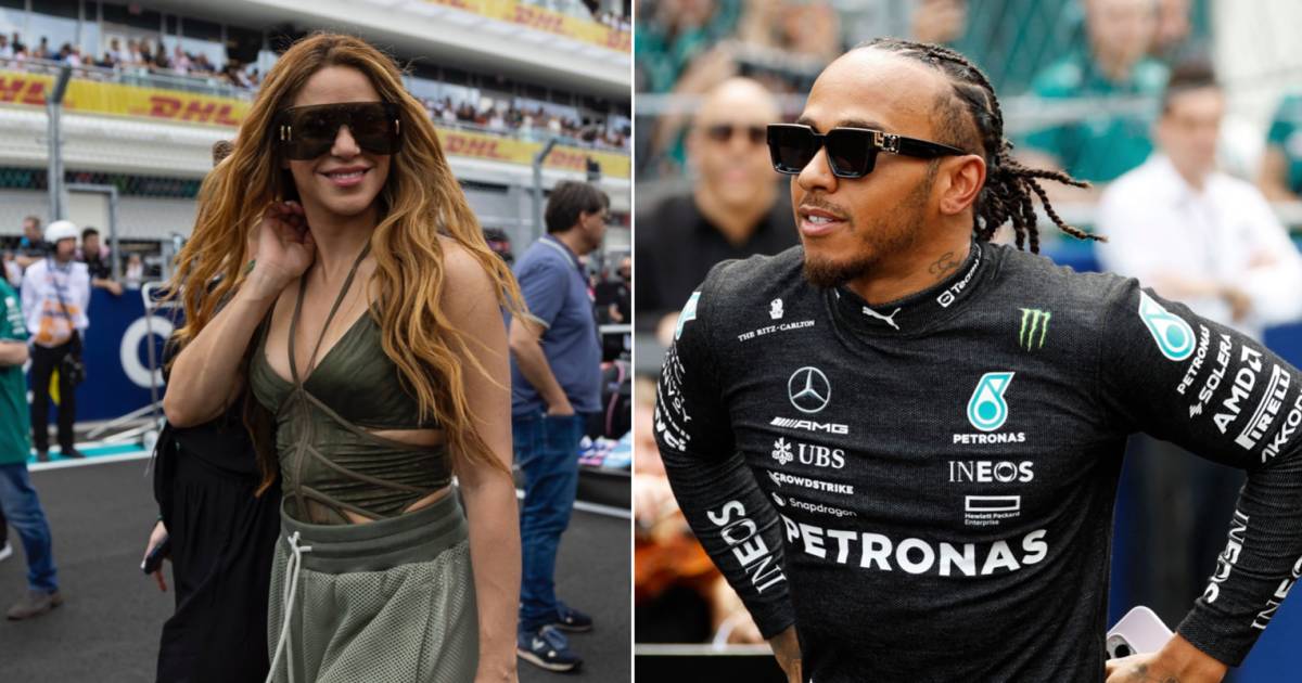 Nieuwe liefde voor Lewis Hamilton? F1-coureur meerdere keren gespot met Shakira