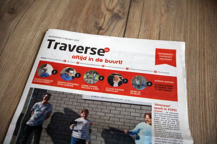 Weekblad Traverse gaat verdwijnen.