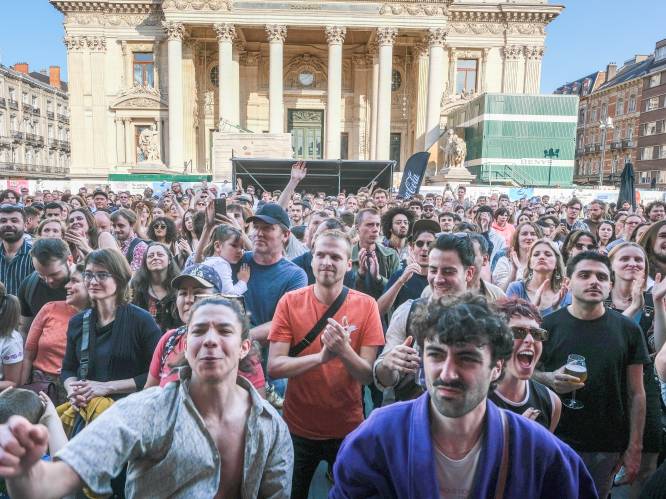 Op de koppen lopen tijdens Brussels Jazz Weekend