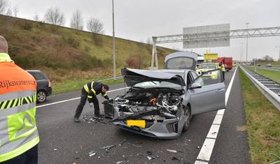 Ongeval op A27 bij knooppunt Sint Annabosch