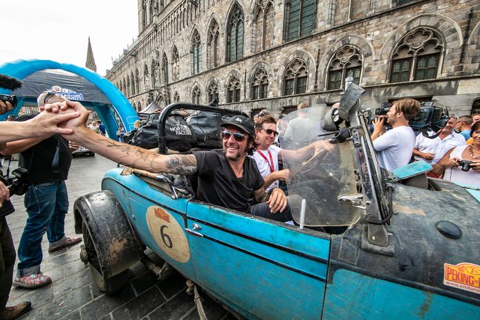 Ook Arne Quinze nam deel aan de wedstrijd.