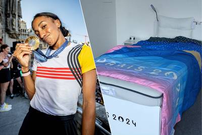 “Ze waren verschrikkelijk”: Nafi Thiam, die eigen matras meenam naar Parijs, hekelt gebrekkige slaapfaciliteiten in olympisch dorp