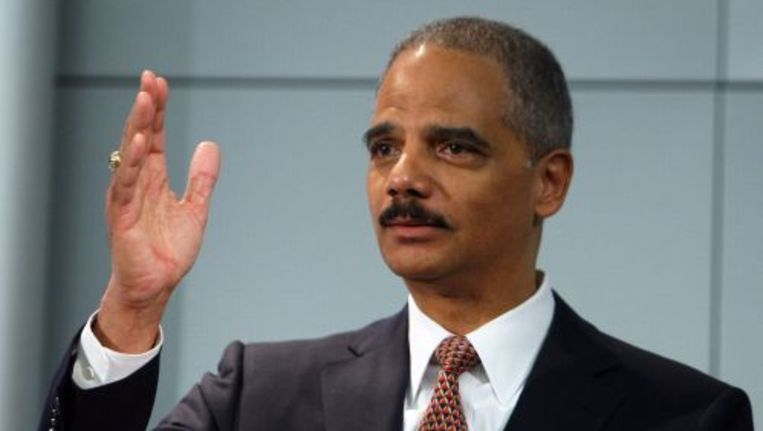 Minister Eric Holder. © epa Beeld 