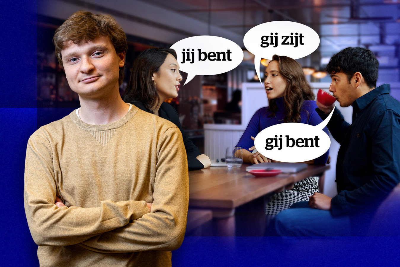 Hoe komt het dat steeds meer Vlamingen ‘gij bent’ zeggen? “Er is een ...