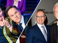Caroline van der Plas en premier Mark Rutte. / André van Duin en Fernando Reyes.