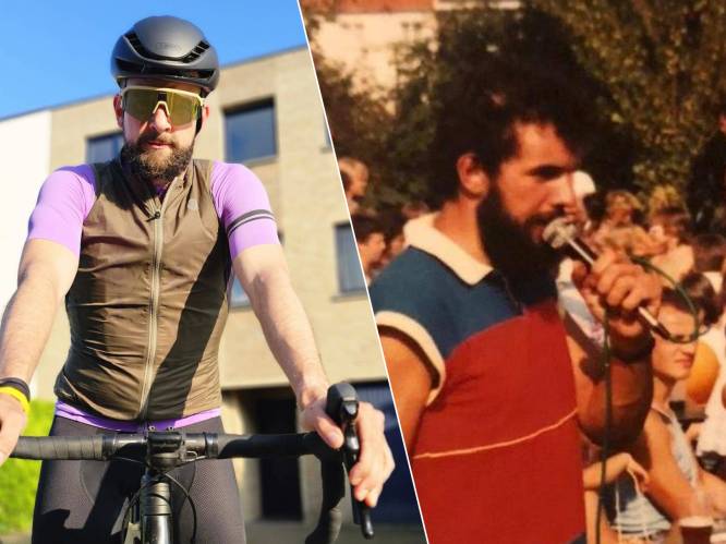 Cederic aan de start van 1000 km voor Kom op tegen Kanker voor overleden vader: “We zijn nu 29 jaar later, maar het wordt een emotionele tocht”