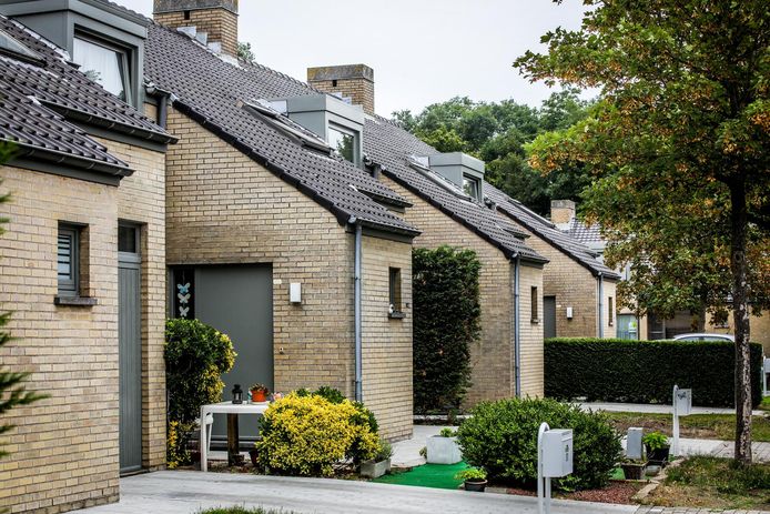 Illustratiefoto van sociale woningen.