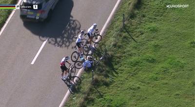 LIVE World Cup. Crash causes commotion: Alaphilippe withdraws, shadow fovite Bilbao also involved