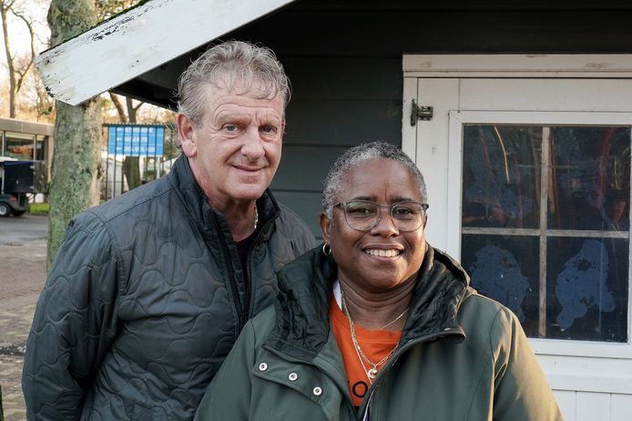 Henk Baggerman met zijn vrouw Monica Jackson.