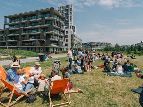 Meer dan 170 mensen picknicken in Park Nieuw Zuid in Antwerpen