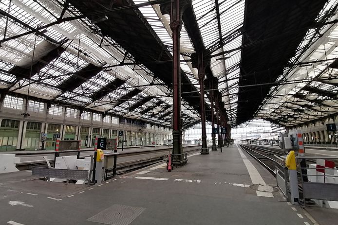 La gare de Lyon, à Paris, le 12 janvier 2020.
