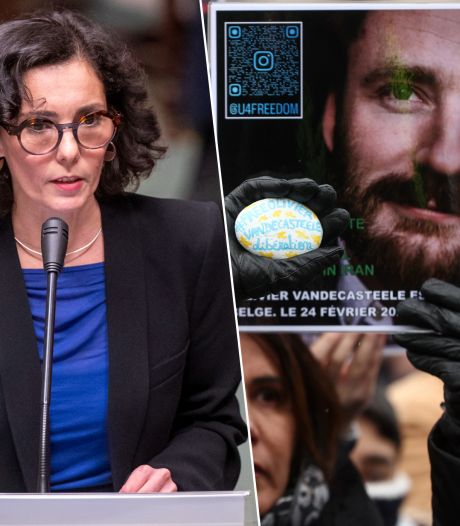“Nous maintenons la pression”: Hadja Lahbib s'entretient avec son homologue iranien au sujet d’Olivier Vandecasteele