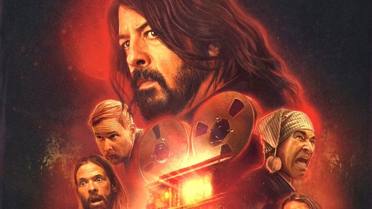De poster van Foo Fighters' horrorfilm Beeld FF