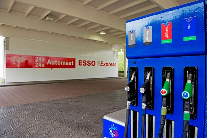 De goedkoopste diesel is te koop bij de Esso Express in Beek. Foto ter illustratie.