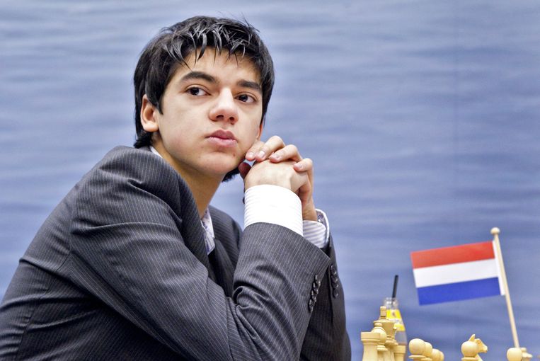 Anish Giri. Beeld anp