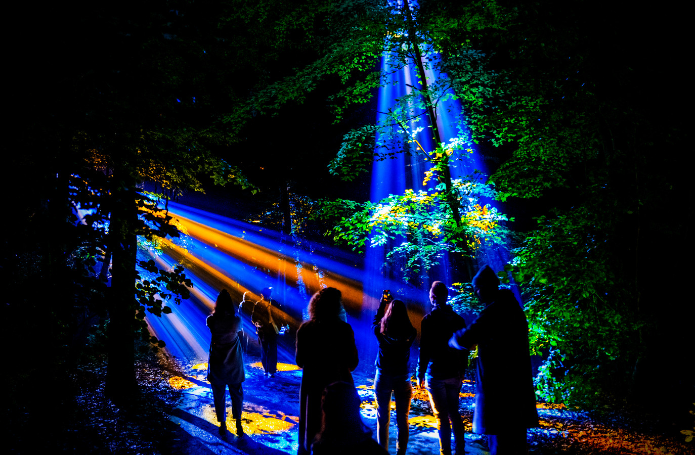 Genieten van magisch schouwspel lichtspektakel De Grote Schijn in