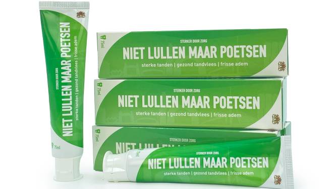 Niet lullen maar poetsen: Capels bedrijf komt met onvervalste Rotterdamse tandpasta