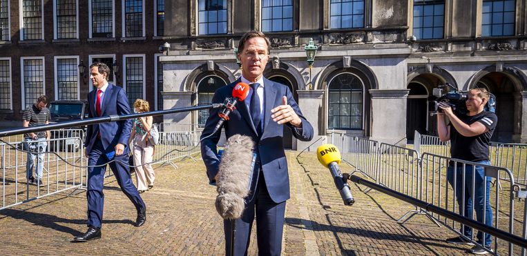 Formatie in slakkengang: gedoodverfde coalitiepartners spraken over ‘thema’s’