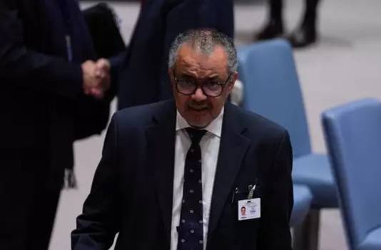 WHO-topman Tedros Adhanom Ghebreyesus. 