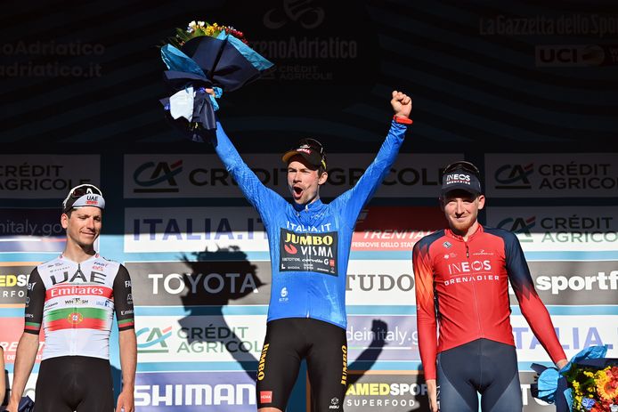 Roglic scoort ook bijzonder sterk in de zogenaamde 'Big 7', de WorldTourrittenkoersen net onder de drie Grote Ronden (G3). Dit jaar pakte hij zijn tweede eindzege in Tirreno-Adriatico.