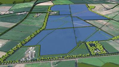 Mega-zonnepark in Budel wordt een derde kleiner; ontwikkelaar kan niet alle stroom kwijt