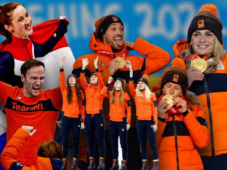 Eindklassement medaillespiegel Olympische Spelen | Nederland na acht keer goud op zesde plaats