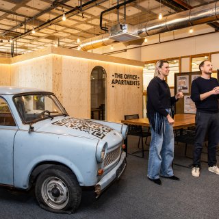 A creative solution for the housing shortage: tiny houses in vacant offices