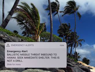 Inwoners Hawaï krijgen per ongeluk waarschuwing voor raketaanval: "Werknemer duwde verkeerde knop in"