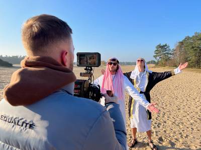 Bij een borrel met vrienden op Veluwe komt een leuk refrein omhoog, is dit de nieuwe WK-hit?