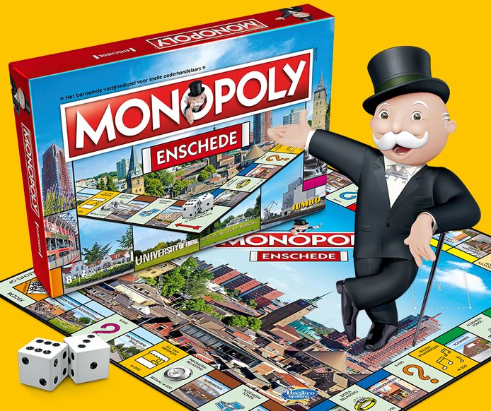 Stoer: Enschede krijgt gewoon nóg een Monopoly-spel |