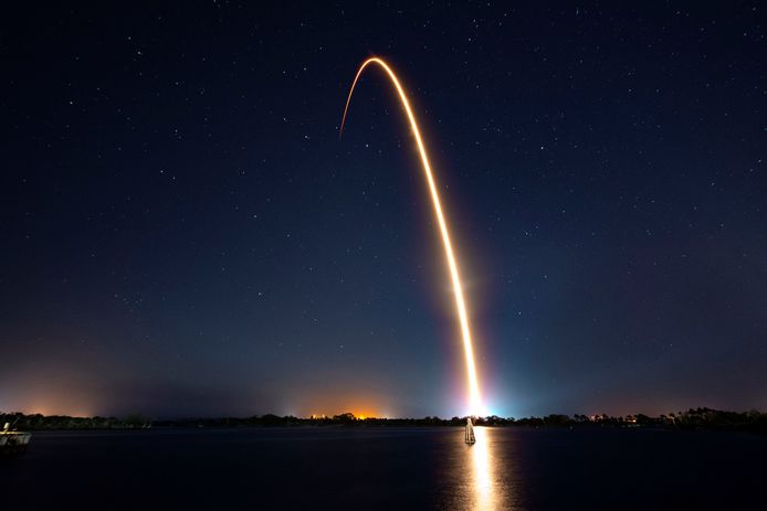 Lancering van een SpaceX-raket. Beeld ter illustratie.