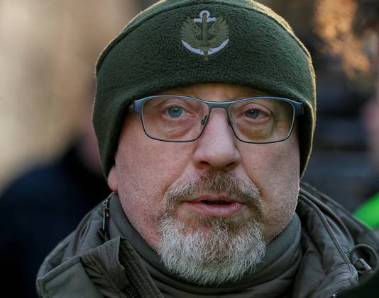 Oekraïense minister van Defensie Oleksii Reznikov.