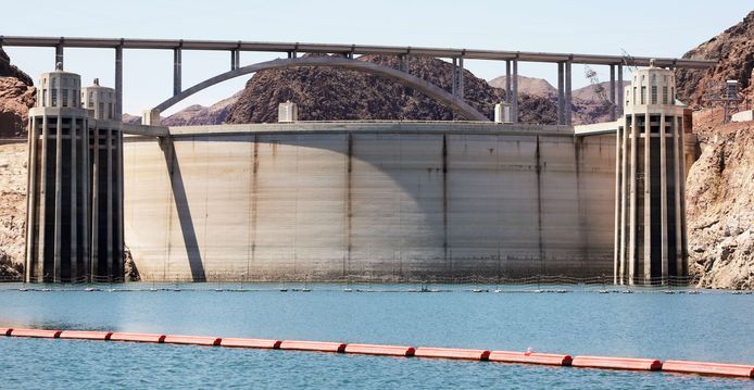 De gigantische Hooverdam.