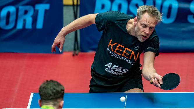 Trinko Keen (51) wordt op NK tafeltennis met ‘u’ aangesproken: ‘Mensen vragen: waarom doe je het nog?’