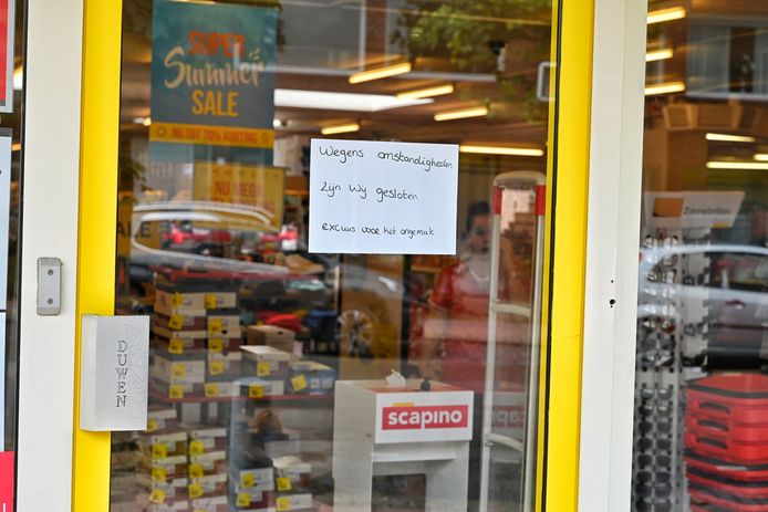 Scapino in Tilburg overvallen door man met vuurwapen Tilburg