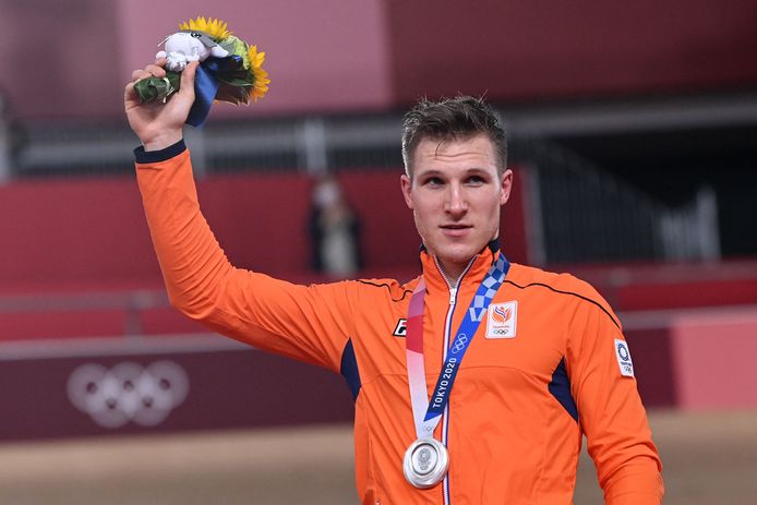 Zilver: Jeffrey Hoogland (baanwielrennen, sprint, mannen)