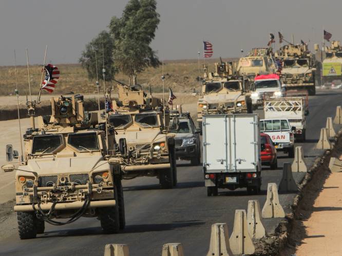Amerikaanse troepen vanuit Syrië in Irak aangekomen