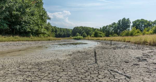 Historische watergeul tussen Schouwen en Duiveland droogt op