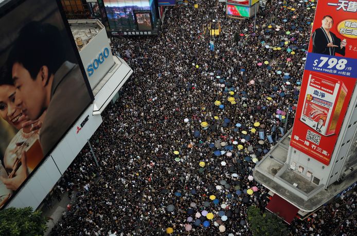 Protest in Hongkong