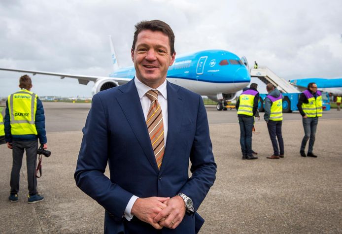 KLM-topman Pieter Elbers.