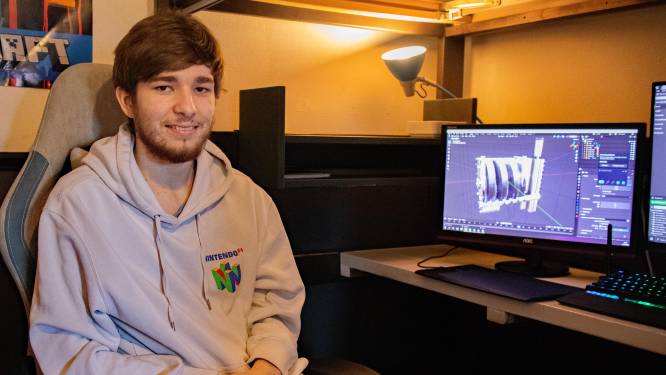 Scalda-student Miko (19)uit Terneuzen wint hoofdprijs van 20.000 dollar met animatie voor Nasa