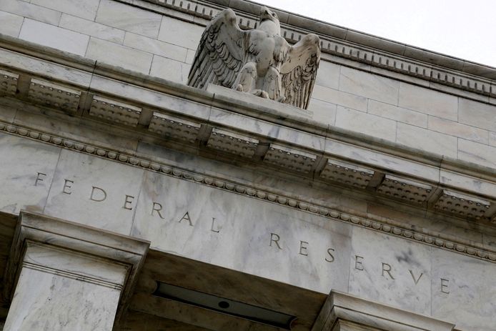 Het gebouw van de Amerikaanse centralebankenkoepel ‘Federal Reserve’ in Washington.