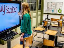 Meeste basisscholen staan pal achter staking