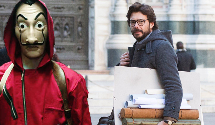 Opnames nieuw seizoen La Casa de Papel begonnen setfoto’s geven al heel wat prijs Foto AD.nl